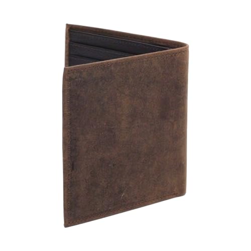 ARIAT Men's Genuine Crazy Horse Leather Bifold Wallet3