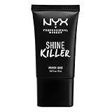 NYX Professional Makeup Shine Killer Primer, Makeup Primer Base, Mattifying Charcoal Powder for Shine and Oil Reduction, Vegan Formula, 20 ml