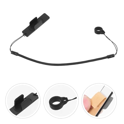 Cordon tactile rétractable pour écran suspendu à une dragonne souple