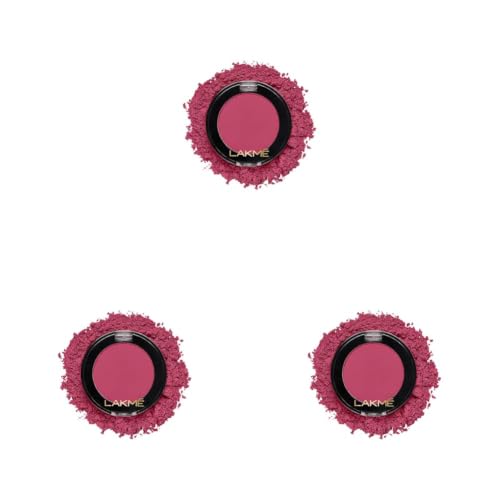 Image of Lakme Face It Blush Perfect Plum B3 4gm (Pack of 3)