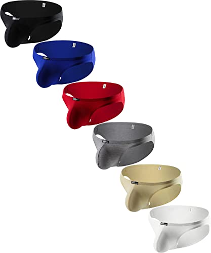 Men's Cotton Stretch Support Briefs Low Rise Multi Color Soft Underpant