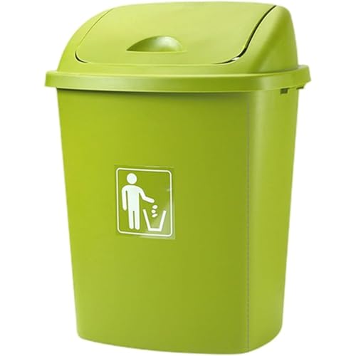 大型屋外ゴミ箱 業務用屋根付きキッチンゴミ箱 Demanca 大容量65L ごみ箱 ふた付き パティオ、オフィスの使用 (40L,A)