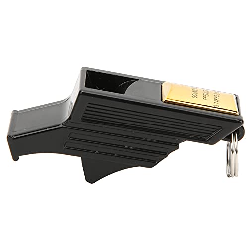 Silbato deportivo Loud Crisp con cordón negro y dorado miniatura 7