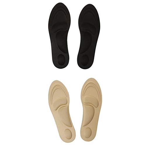 Serenable 2 Pares Anti-fadiga Arch Support 3D Massage Palmilhas Almofadas Almofada
