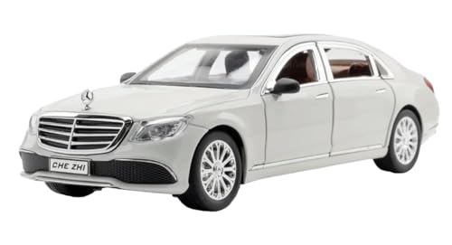 Image of Invite Enterprise Big Size 1:24 Merceedes Benz E300 diecast Metal Pullback Toy car with openable Doors & Light, Music Boys car for Kids Best Toys Gifts Toys for Kids(White-Color)