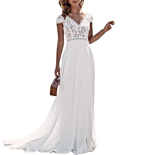 【Stile elegante】 Questo abito da sposa per la sposa evidenzia meglio le curve della tua figura e mostrerà i vantaggi della tua figura in modo incisivo e vividamente. Sarai l'eroina più abbagliante della festa.