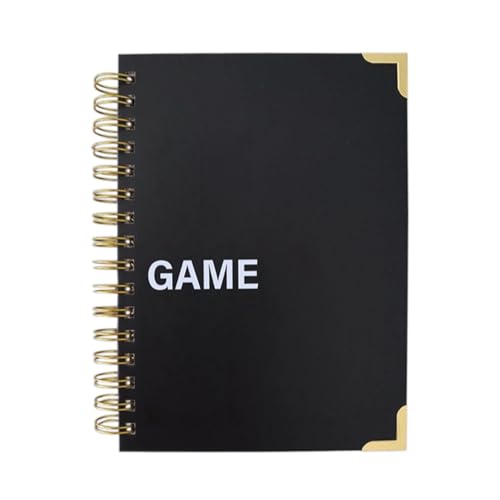 GjnjfdF Cuaderno de Diario y Planificación | Libro de Desafíos de Economía,Tablero de Escritura Suave Planner Encuadernación Impresión Clara para Objetivos Ahorros Casa Viajes