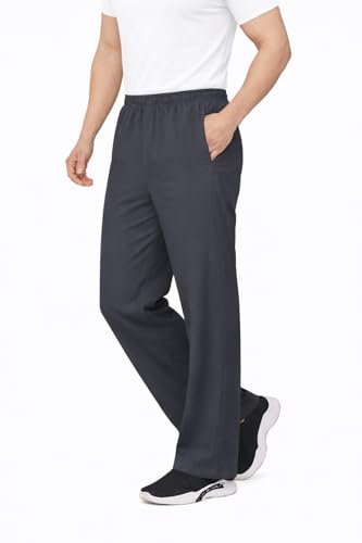 Image of Men's Straight Fit Track Pant | Gym Joggers with Both Side Zipper Pocket | Activewear & Casual Sports Lower