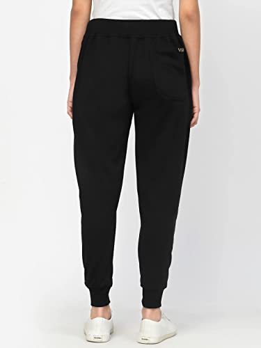 Image of UZARUS Women's Cotton Regular Fit Joggers Track Pants with 3 Pockets