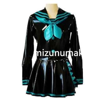 エナメルボンテージ　セーラー服　光沢ツヤツヤ　パープル 31ocUb4GmnL._SY350_QL65_.jpg