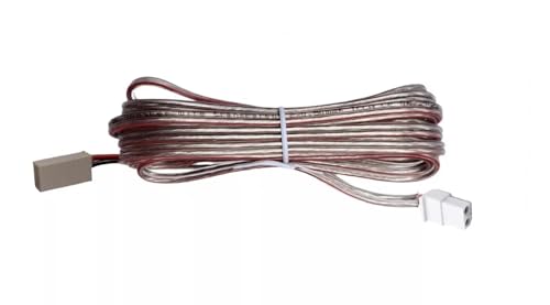 Verlängerungs Lautsprecherkabel mit Anschlüssen Extender 5meter 5m Speaker Cable Sound Wire Cord Red Gray compatible with Sony Home Cinema Sound Bar