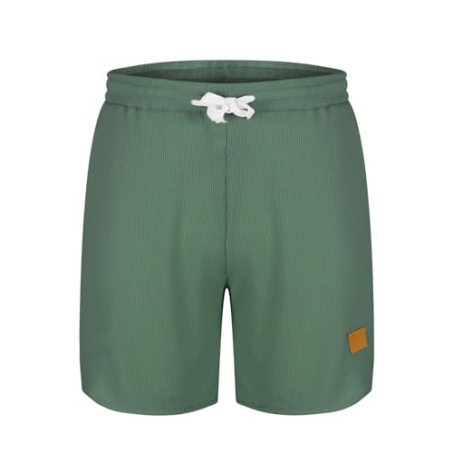 Xiaojmake Mens Athletic Shorts Casual Elastic Waist Drawstring Waffle Shorts Beach Running Shorts Workout Sweat Gym Shorts2