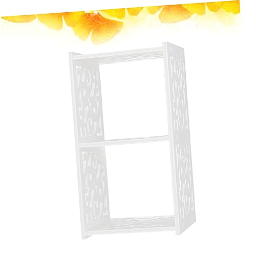 Installation sans perçage avec l'étagère murale décorative blanche - 4