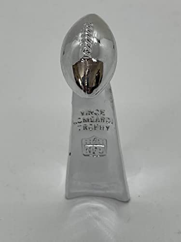 Kansas City Chiefs Super Bowl Lvii Replica Championship Ring Mini Lombardi Trophy With Patrick Mahomes Card Shabowbox Set #TOP4