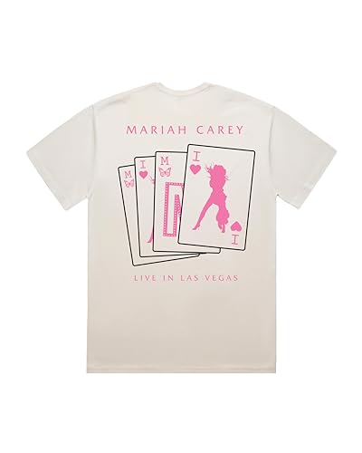 Mariah Carey Unisex-Adult Official Merch Mimi Live in Las Vegas T-Shirt3