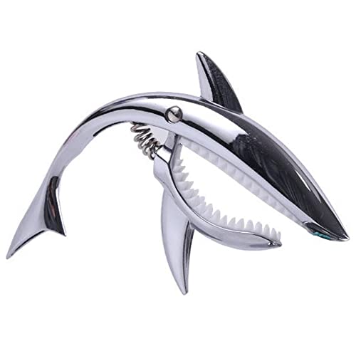 Bemvp Capo De Guitare en Alliage De Zinc en Forme De Requin Clip De Tonalité pour Guitare Acoustique Folk Électrique… - Les Beatles, Paul McCartney, John Lennon, RIngo Starr, George Harrison Bemvp Capo De Guitare en Alliage De Zinc en Forme De Requin Clip De Tonalité pour Guitare Acoustique Folk Électrique…