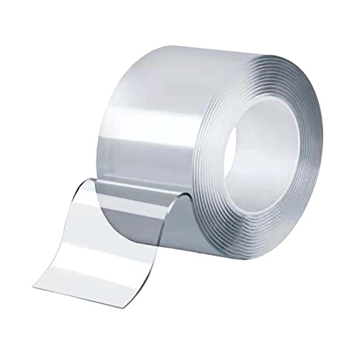 shamjina Fita transparente Nano Fita sem marcação Fita adesiva multifuncional Fita adesiva multiuso