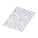 Price comparison product image Happy Bananas Clear Self Adhesive Flat Bumper, Rubber Feet for Furniture, Glass, Tables, Crafts - 19mm x 1.9mm (6)