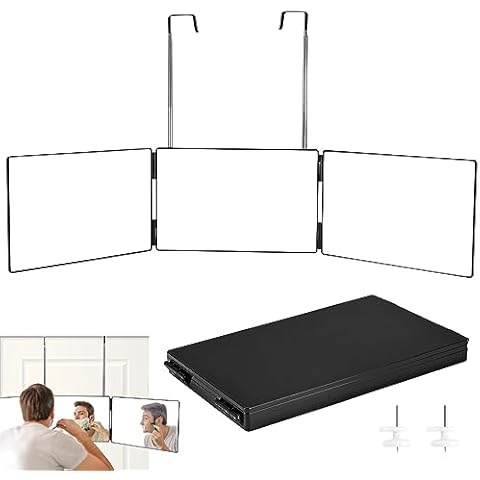 TOPEV 360 Degree Trifold Mirror Cover