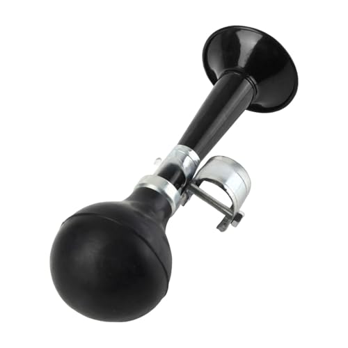 YIJU Clown Horn Bell Direct Replace Compatibility Professional High Performance PVC Electroplated Iron Portable Bicycle Hooter