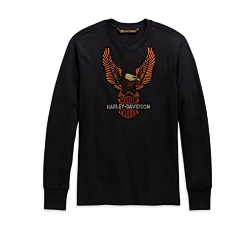 Harley-Davidson Men's Vintage Eagle Long Sleeve Tee - Slim Fit