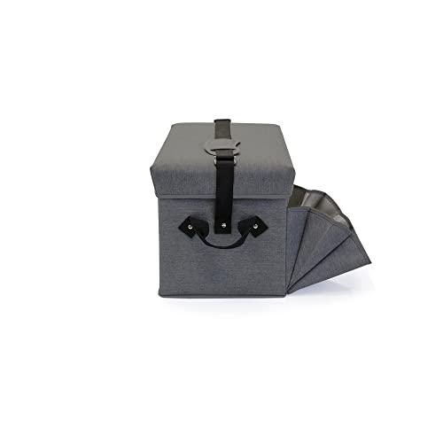 Gray Las Vegas Raiders Ottoman Cooler & Seat #TOP4