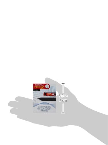 Image of NATARAJ Lead Pointz 0.5mm H Refill for Mechanical Pencils, Smooth Dark Lead, Break Resistant, Perfect for The Classroom, Comfortable Grip for Writing, Everyday Writing Activities (Pack of 10)