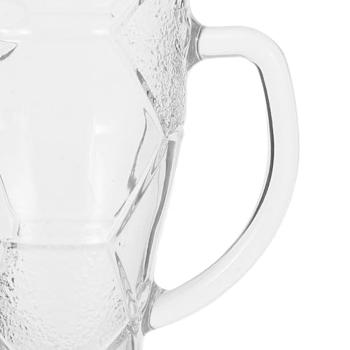 Jarra de cerveza de fútbol aislada de 400 ml para evitar bebidas calientes 4