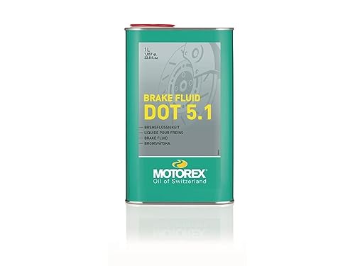 Shimano Unisex-Adult Motorex Brake Fluid DOT 5.1 Radsportzubehör, Mehrfarbig, One Size