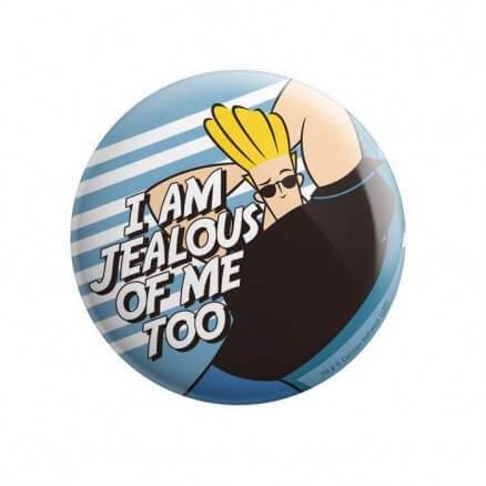 Voltx Design Johnny Bravo Jealous Johnny Bravo Printed Mousepad (Multicolor)