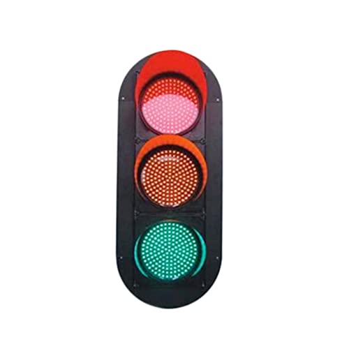 Feu de signalisation Rouge Jaune Vert avec boîtier PC résistant 200mm - 2