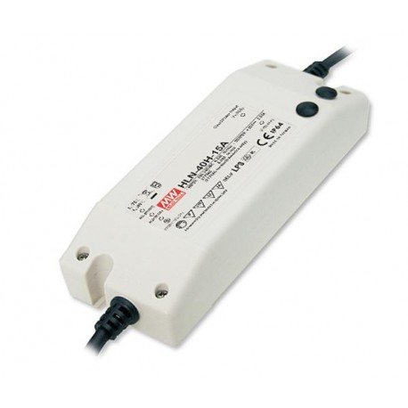 Unité d'alimentation d'énergie Mean Well HLN-40H-12A 40W haute efficacité