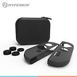 Hyperkin 3-in-1 Carrying Case Travel Kit for Nintendo Switch 2 Joy-Con Controllers, with 2 Silicone Grip Cases, 2 Thumb Grips and Hard Case On-the-Go Gaming Gear