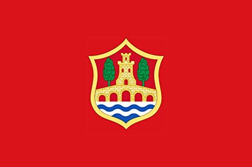 Drapeau Large Covarrubias Burgos au format paysage horizontal pour mât