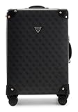 GUESS Trolley Latona 18 in 8-Wheeler Coal Logo Gris Oscuro 46cm