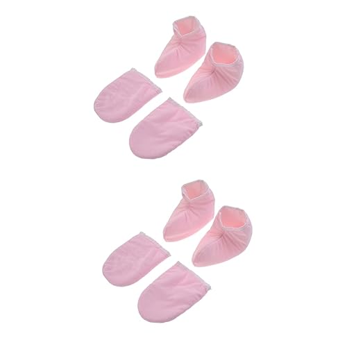 Mitaines mains sèches de qualité supérieure pour soin thermique à la paraffine, 4 paires