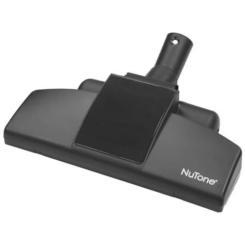 Drainvac Broan-NuTone CT150B Floor/Rug Vacuum Tool – Central Vacuum Accessories, 10.8-Inch Wide, Multi-Surface Design, Front & Rear Wheels, Fits Wands with Button Lock