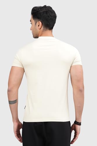 Image of Men's Crew Neck Slim Fit Gym Sports T-Shirt