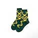 Timeless Tartans Wayne State University Cotton Dress Socks, Classic Collegiate Apparel, Officially Licensed Gift & Clothing Accessories