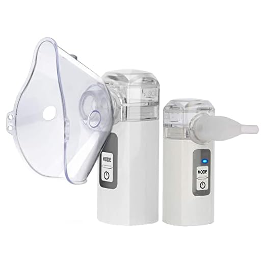Tangxia Cordless Personal Steam Inhaler Portable Nebulisers, Breathing Machine Nebuliser Handheld Nebuliser with Self-clean Design, Easy to Clean and No More Clogging