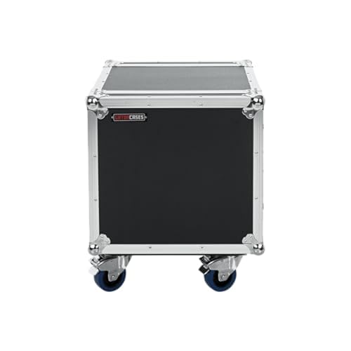 Rack audio 10U Gator Cases G-TOUR avec roulettes robustes pour matériel de sonorisation de tournée