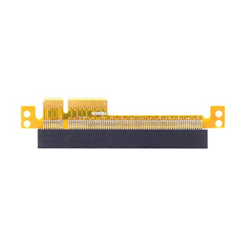 CY PCI-E Express 4x to 16x Extender Male to Female Riser Card Adapter Converter, PCIe X4 to X16 Adapter - Image 2