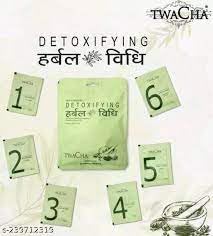 TWACHA DETOXIFYING HERBAL VIDHI FACIAL KIT | Herbal Facial Kit | Single Use(6 x 8.83 g)Suitable for all skint types | facial for sensitive skin |