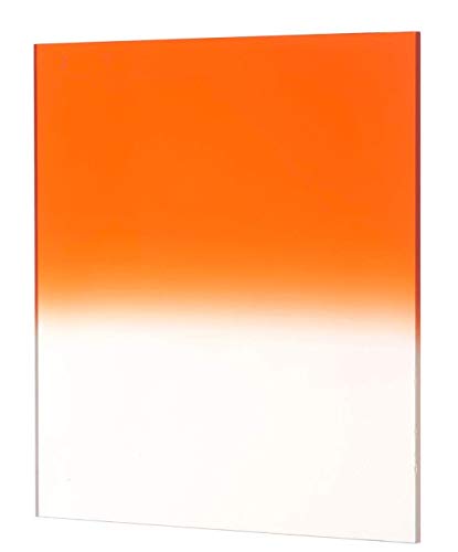 FILTRO GRADUALE DIGRADANTE ARANCIO P662 P663 serie P compatibile con COKIN filter square obiettivo lens square quadrato orange lastra tipo colore graduato