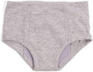 Conni Kids Tackers Washable Pull Up Briefs Underwear for Potty Training and Youth Incontinence, Grey, Size 8-10