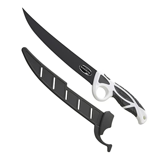 SMITH'S SEAHUNTER 51223 9 INCH Curved Fillet Knife White