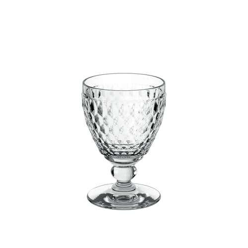 Villeroy & Boch Boston Coloured Calice Vino Bianco, 230 ml, Vetro Cristallo, Transparente, Altezza 12 cm