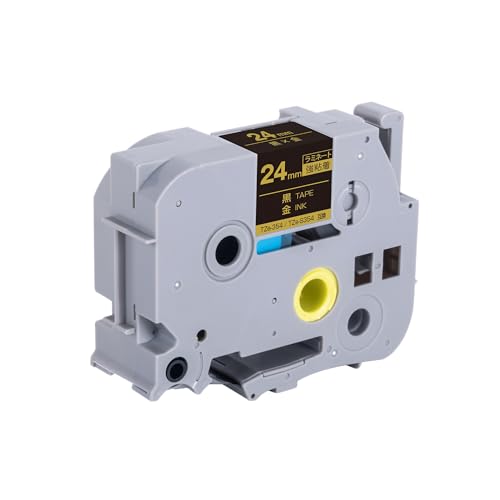 �u���U�[�p �s�[�^�b�` ���~�l�[�g�e�[�v TZe-354 TZe-S354 24mm ���e�[�v ������ ���S�� �P�i �݊����x�� �e�[�v�J�[�g���b�W �e�[�v�J�Z�b�g TZe �e�[�v PT-9700PC PT-9800PCN PT-P900W PT-P910