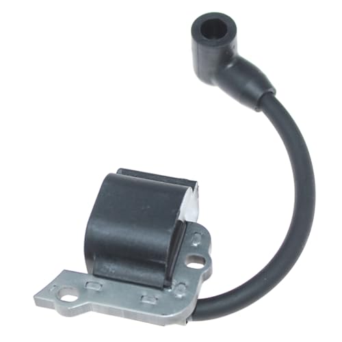 Ignition Coil for Troy-Bilt TB25C TB25CB TB25S TB25SB Yard Machines Y2530 Y2580 Bolens BL110 BL160 String Trimmer 753-09104, Black