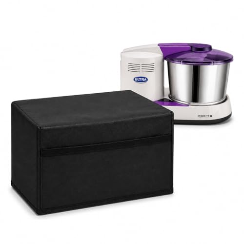 Image of Wet Grinder Cover for Ultra Perfect S & Ultra Perfect Plus 2 Litre | Dust & Water Resistant Table Top Wet Grinder Cover | Kitchen Appliance Protective Cover | Black